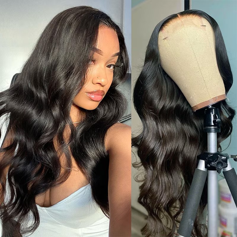 【Clearance Sale】13x4Frontal HD Lace Body Wave Wig 100% Human Hair TianaHair