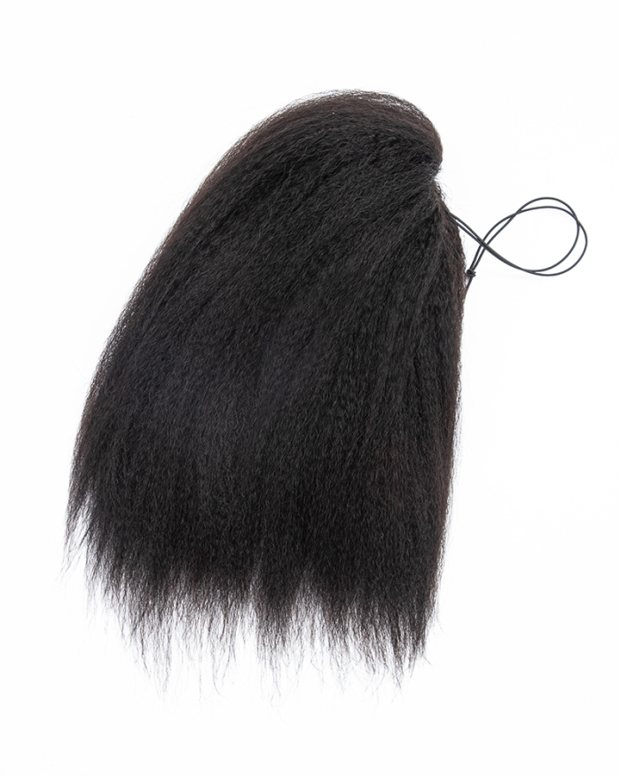 3 IN 1 HALF WIG Kinky Striaght Half Wig Seamless Flip Over Wig