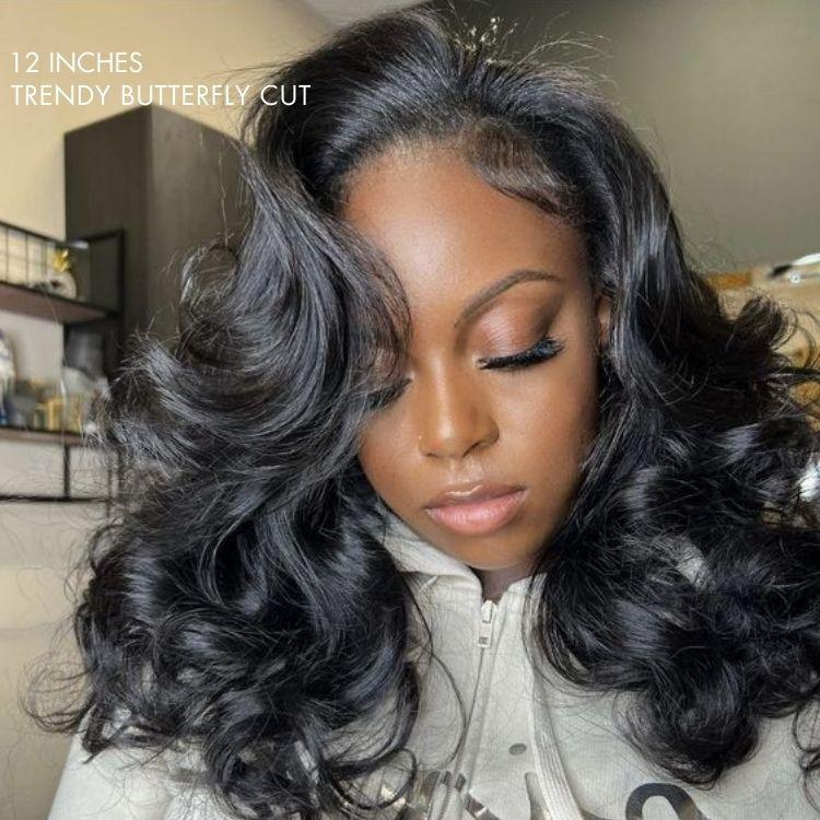 Loose Body Wave 6x4 Lace Waer Go Glueless Pre Plucked & Bleached Ready to Go