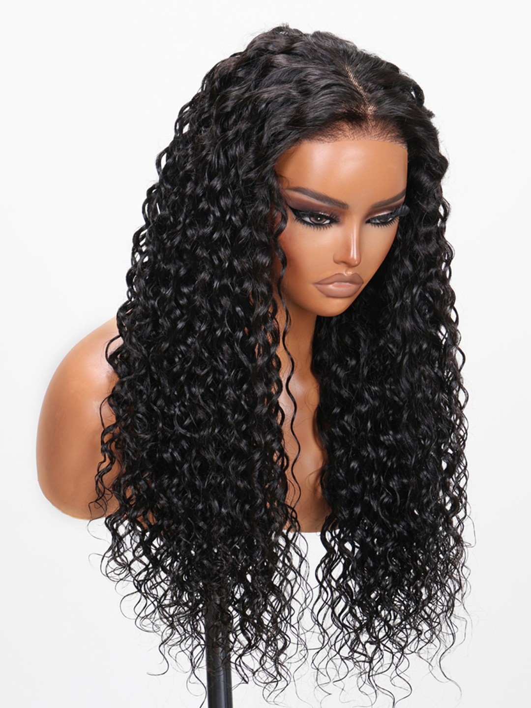 TianaHair Wear Go Water Wave 9x6 Transparent/HD Lace Pre-Bleached Tiny Knots Pre-Cut Glueless Wig.