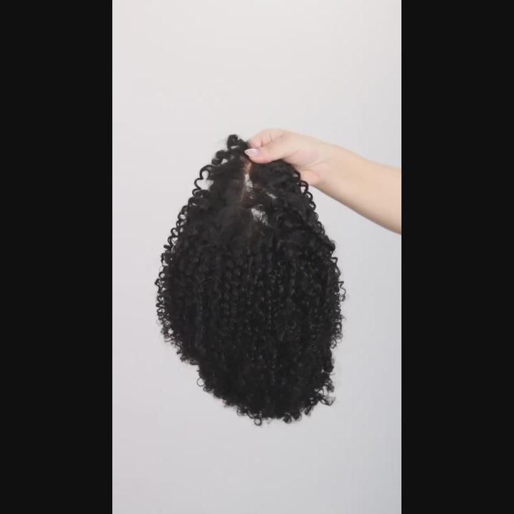 Afro Kinky Coily Layered Cut 7x5 Lace Pre-Everything Wear Go Glueless Wig